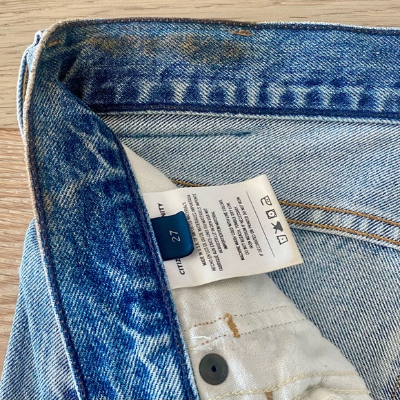 Citizens of Humanity “Charlotte” High Rise Straight Jeans, size 27 - Picture 10 of 16
